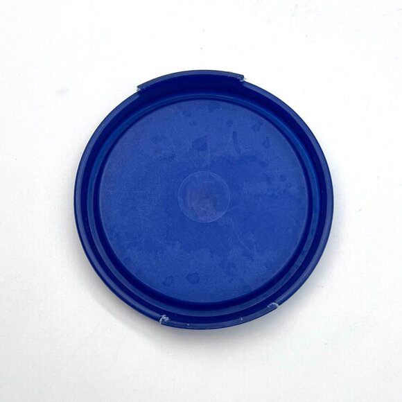 Vintage Tupperware Tall Pantry Container with Blue Lid - Picture 9 of 9